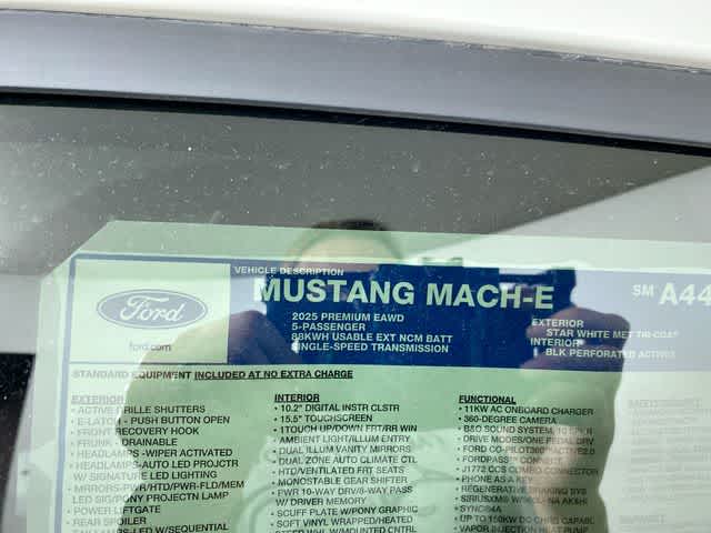 2025 Ford Mustang Mach-E Premium