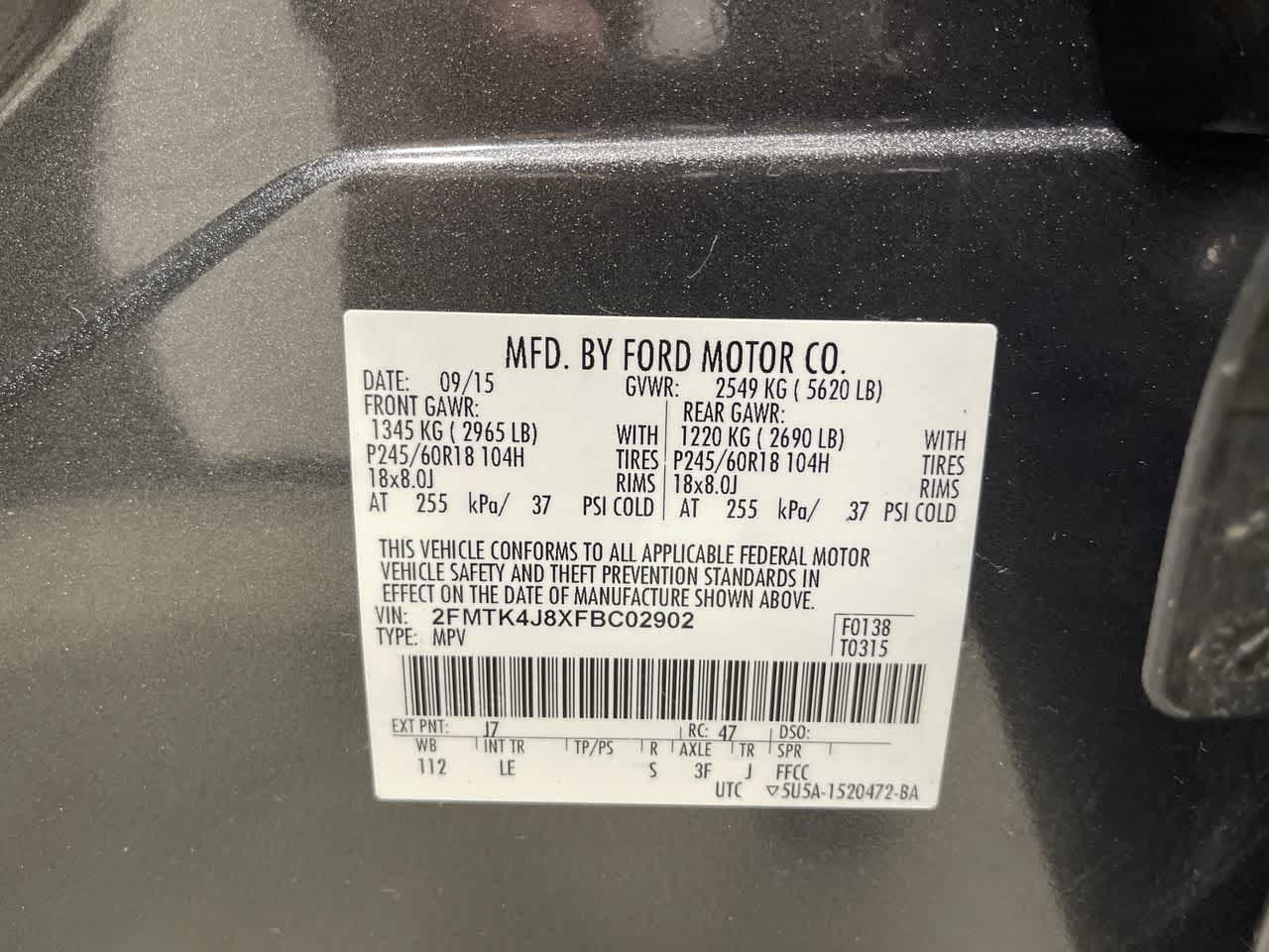 2015 Ford Edge SEL
