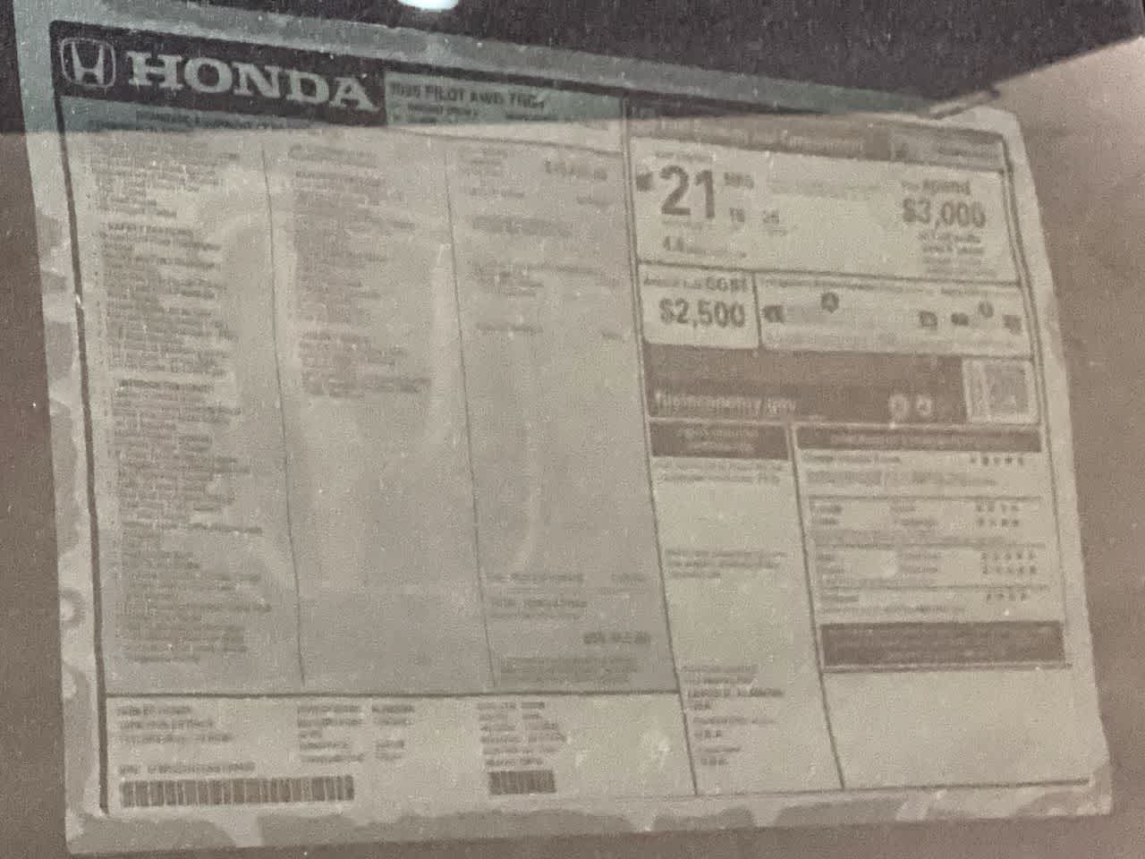 2025 Honda Pilot Touring+