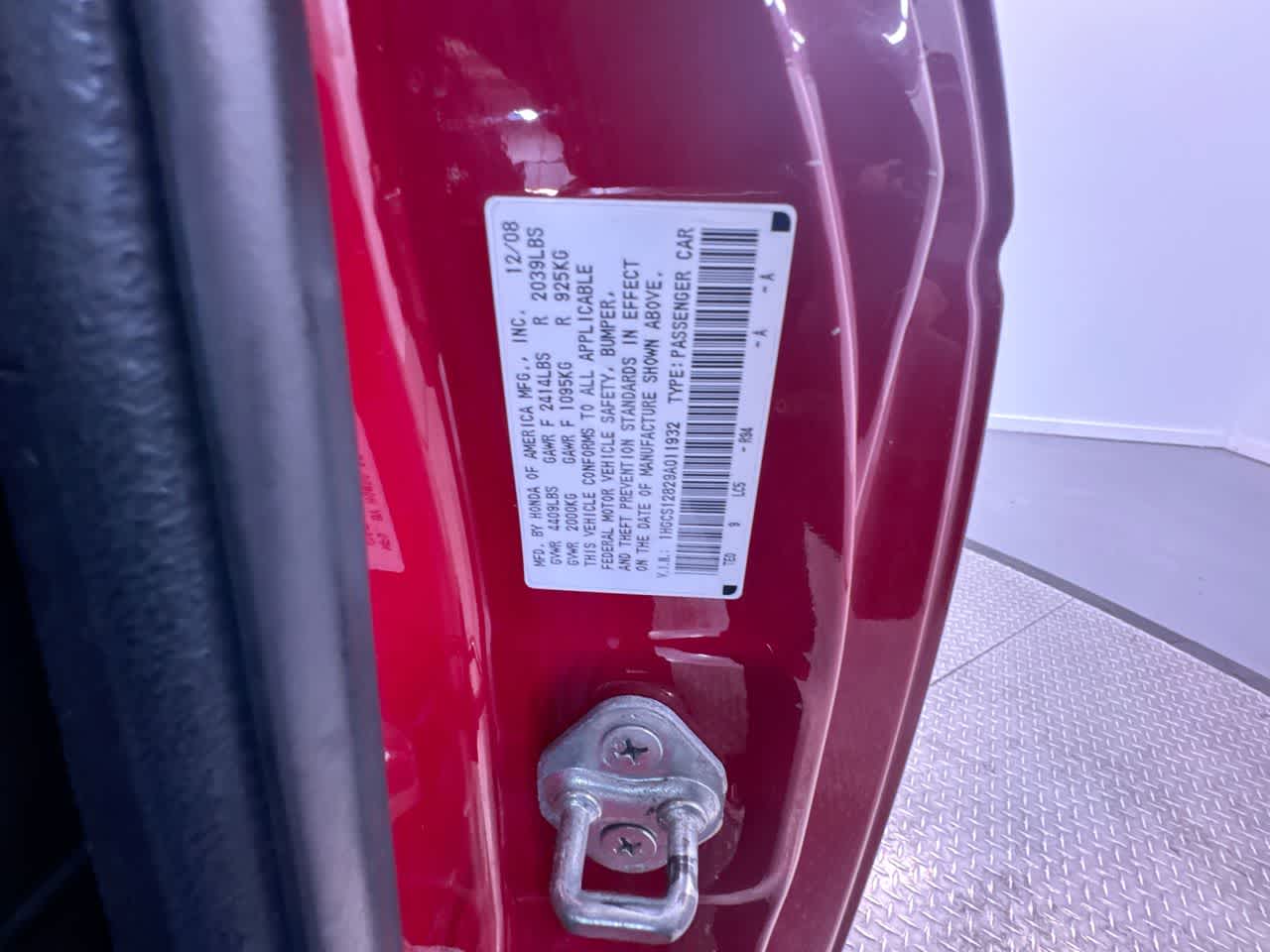 2009 Honda Accord Cpe EX-L