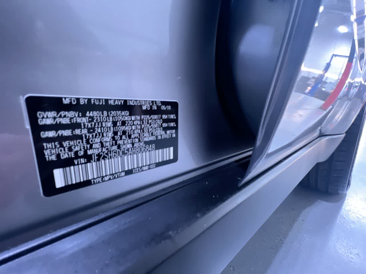 2010 Subaru Forester 2.5X Limited