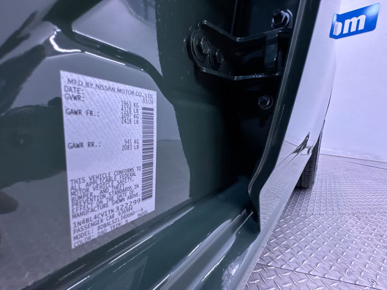 2026 Nissan Altima SR