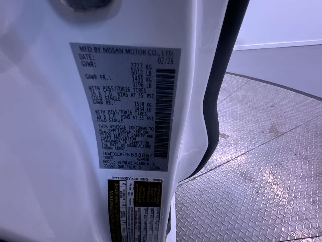 2026 Nissan Frontier S