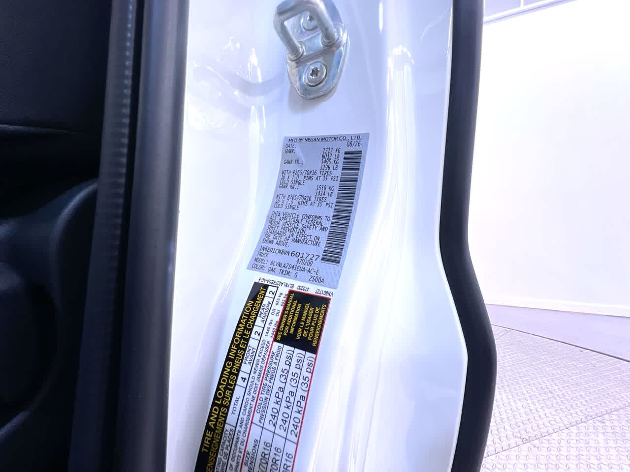 2027 Nissan Frontier S