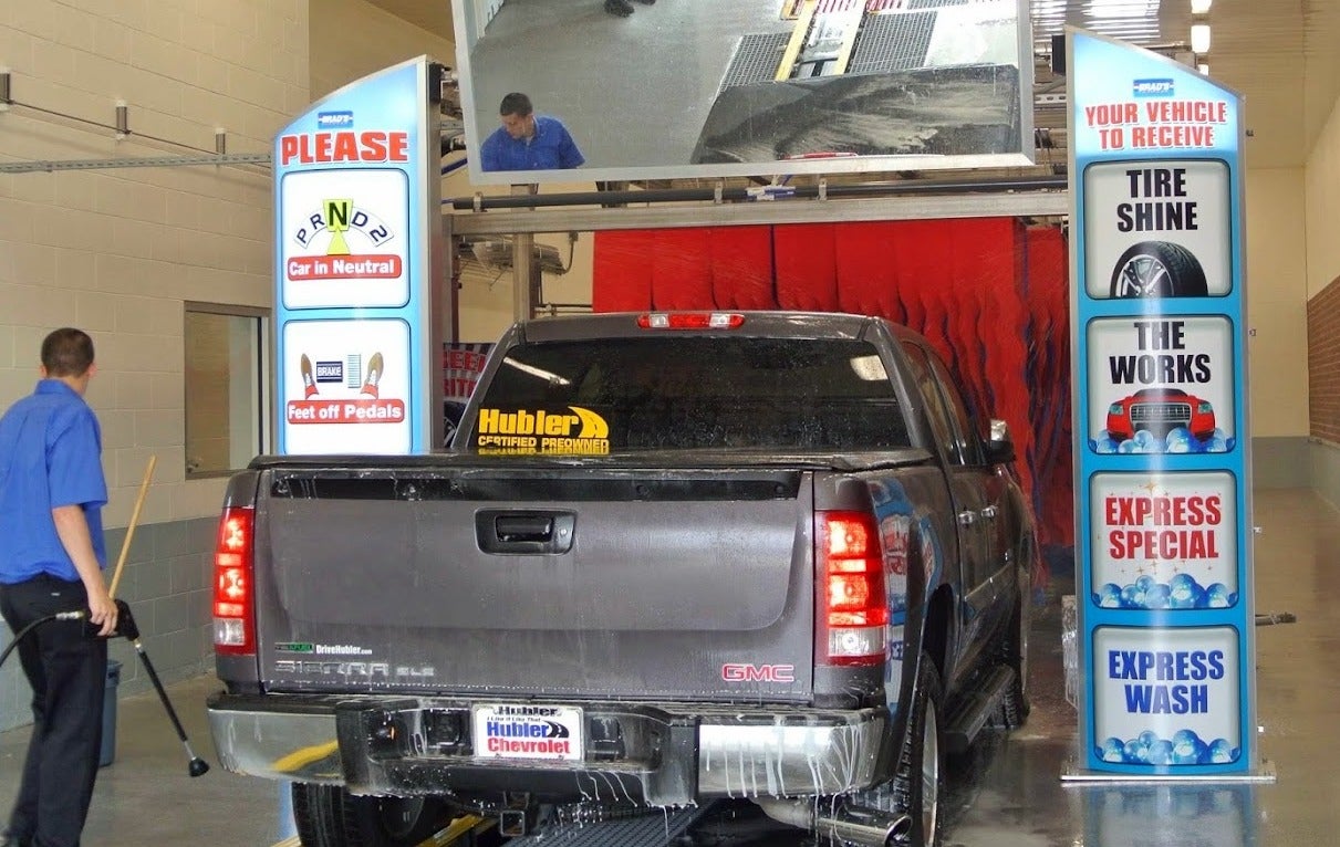 image of the backside of a truck